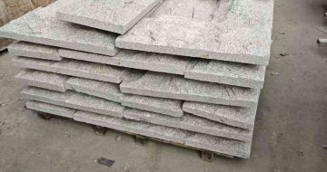 柳州芝麻白蘑菇石，自然面