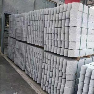 柳州芝麻白树围石 树池