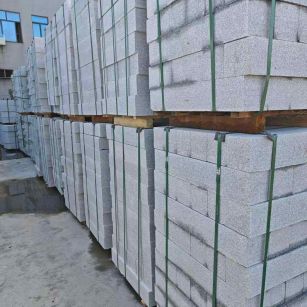 柳州芝麻白路牙石，路侧石