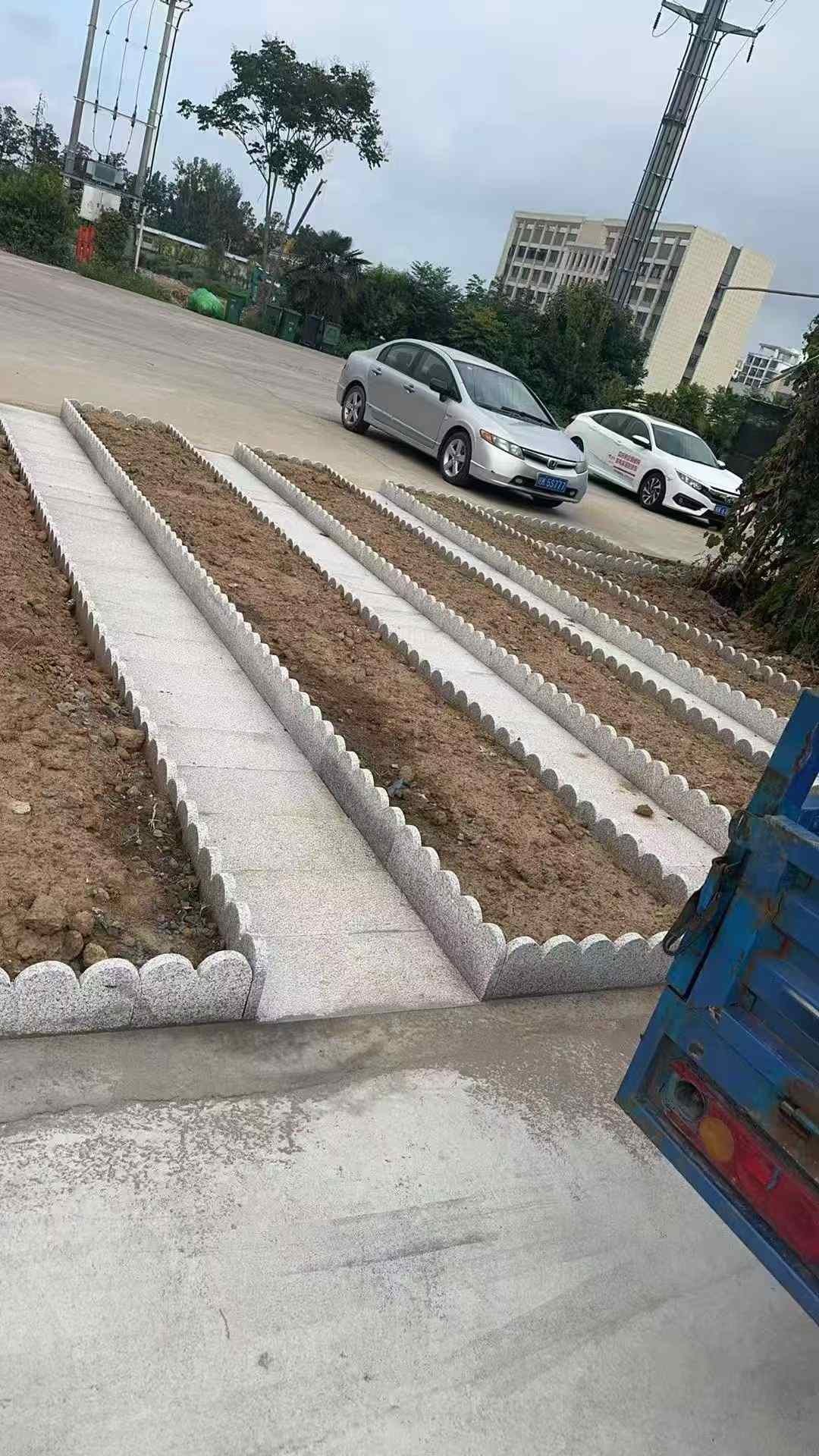 柳州芝麻白花边石