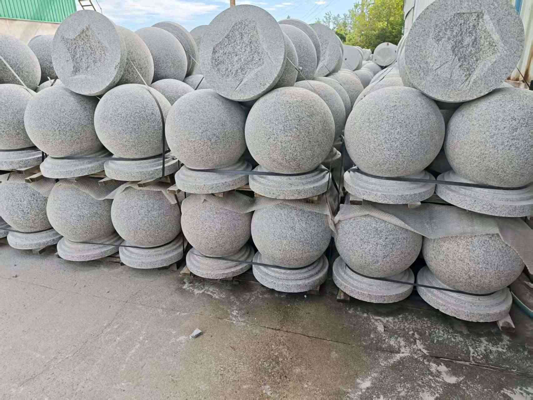柳州圆球石球挡车球
