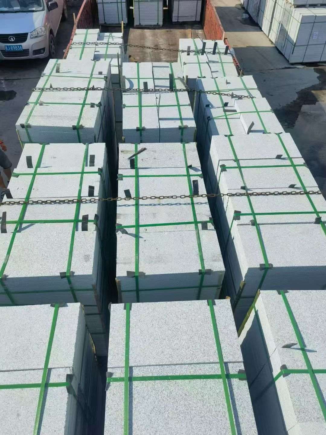 柳州芝麻白地铺石 芝麻灰地铺石